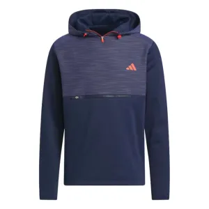 Adidas Mens Golf Textured Anorak Pullover