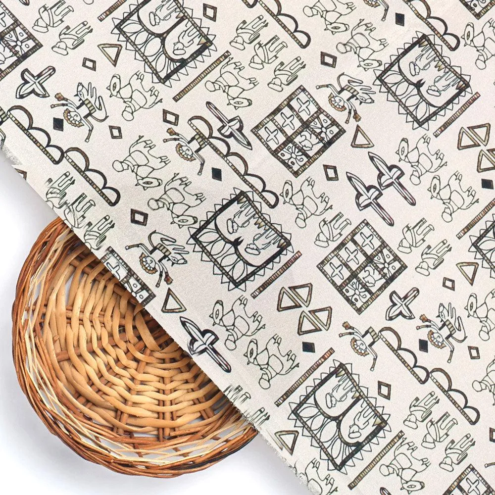 Beautiful Quirky Printed Fabric