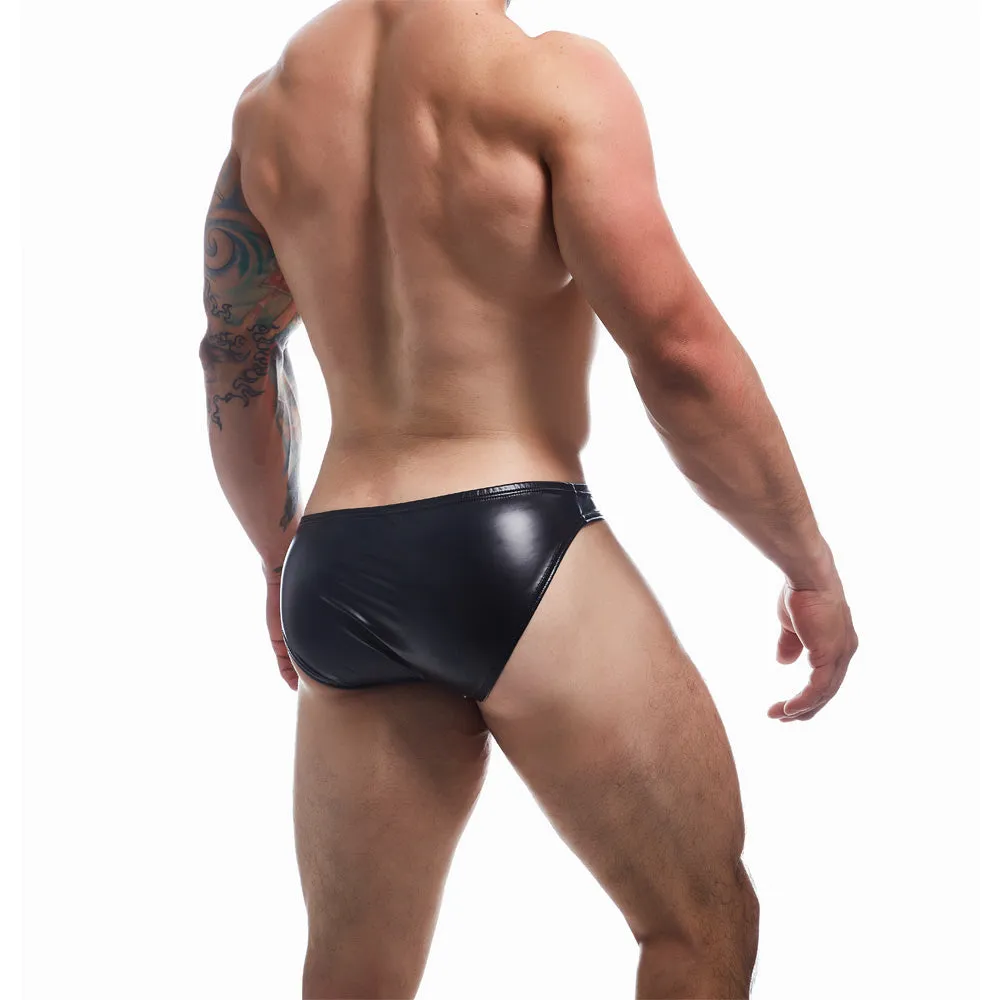 C4M BL4CK Boost Bikini Brief - Leatherette