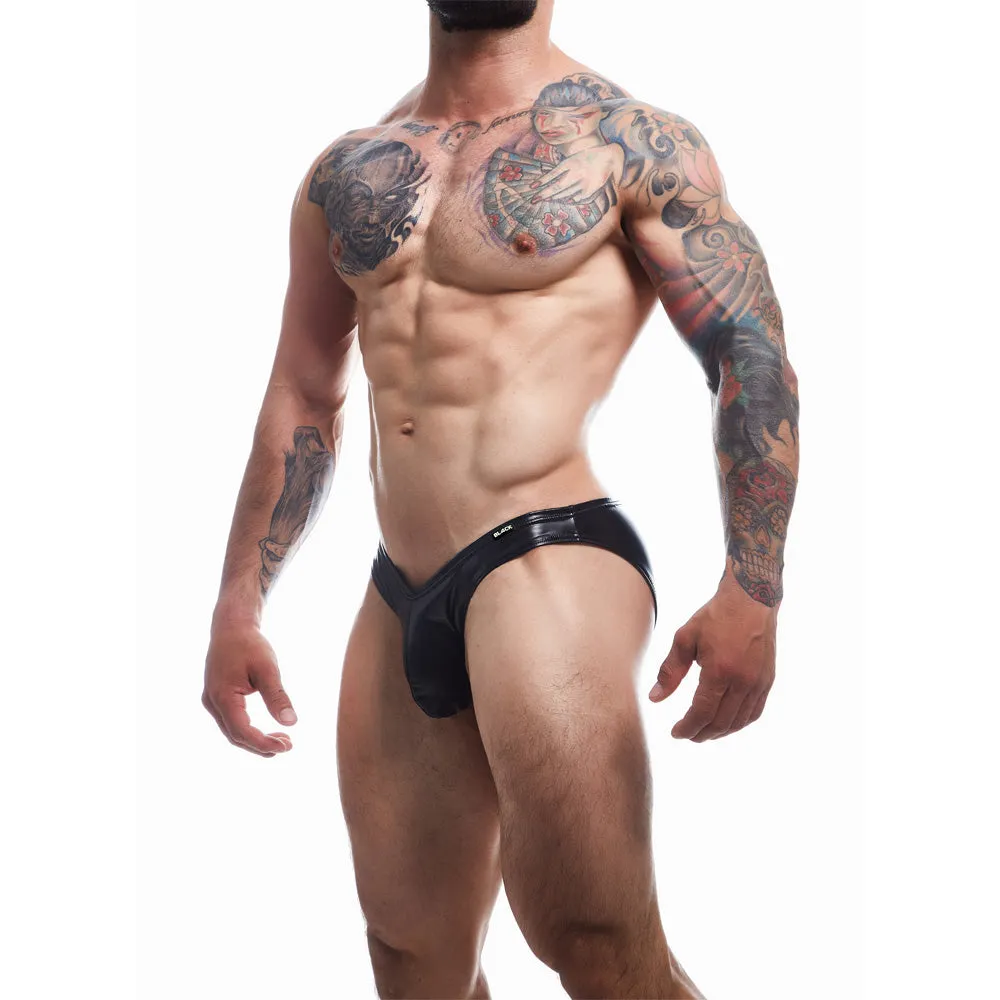 C4M BL4CK Boost Bikini Brief - Leatherette