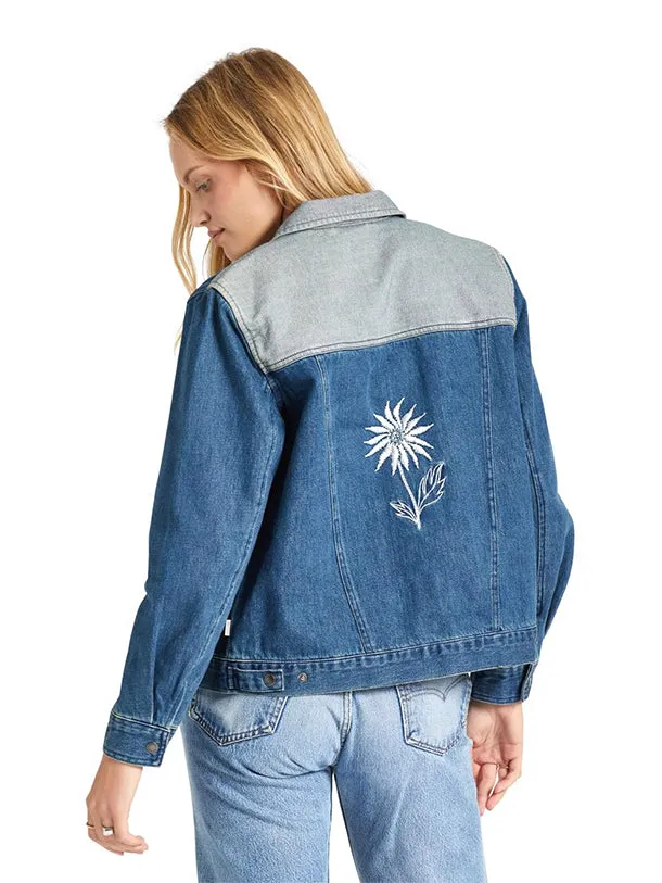 Cable Embroidered Jacket