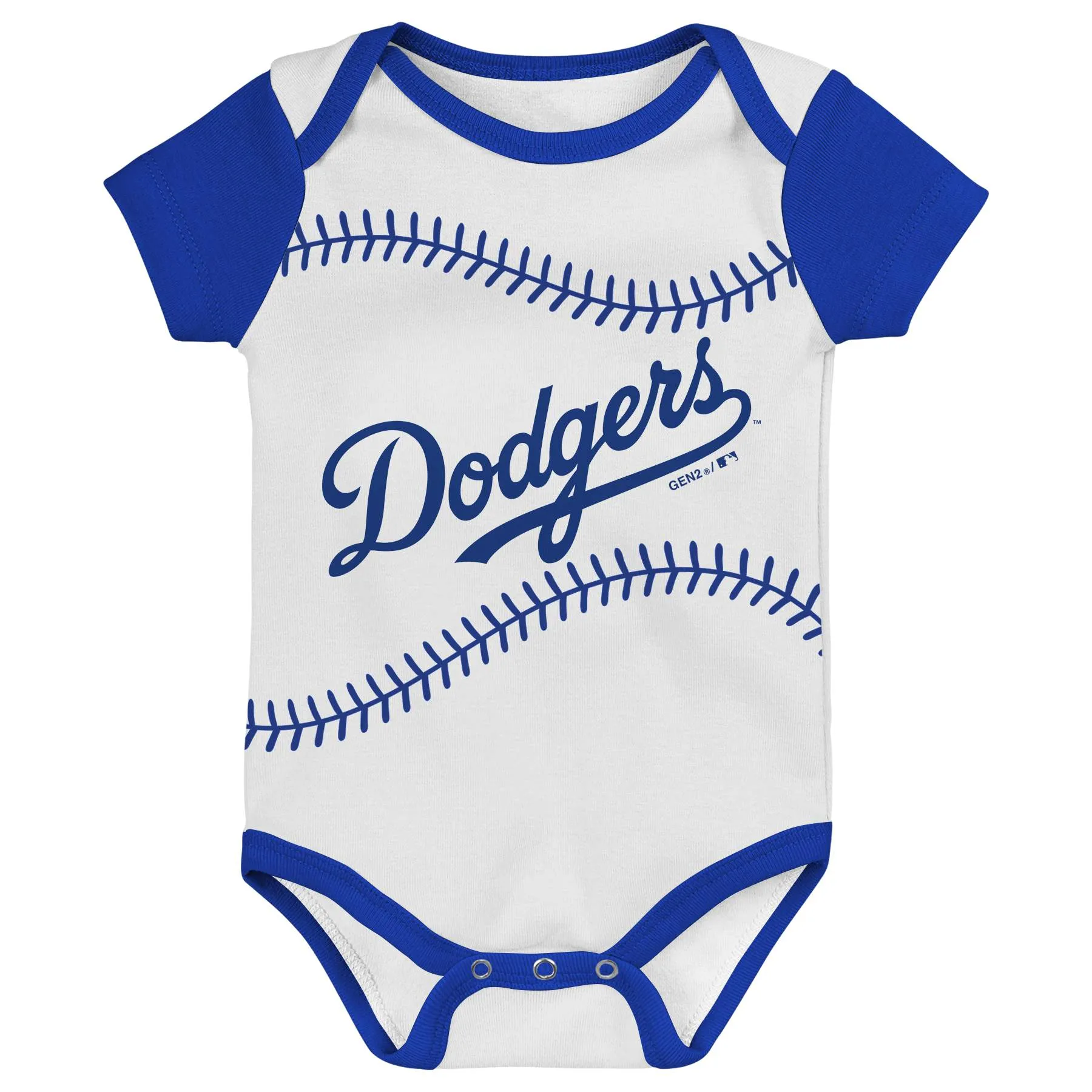 Dodgers Baseball Bodysuit Set