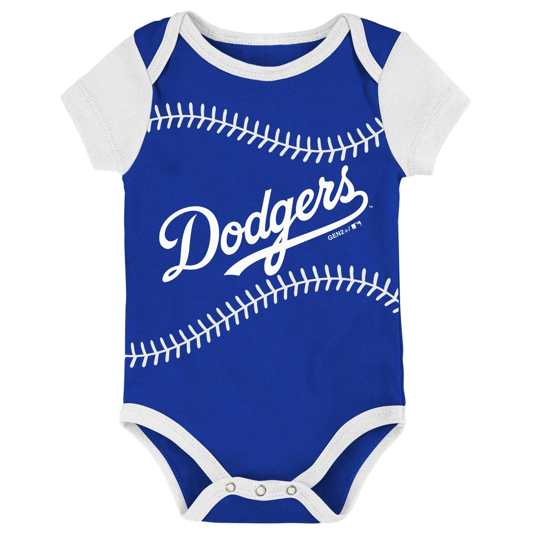 Dodgers Baseball Bodysuit Set