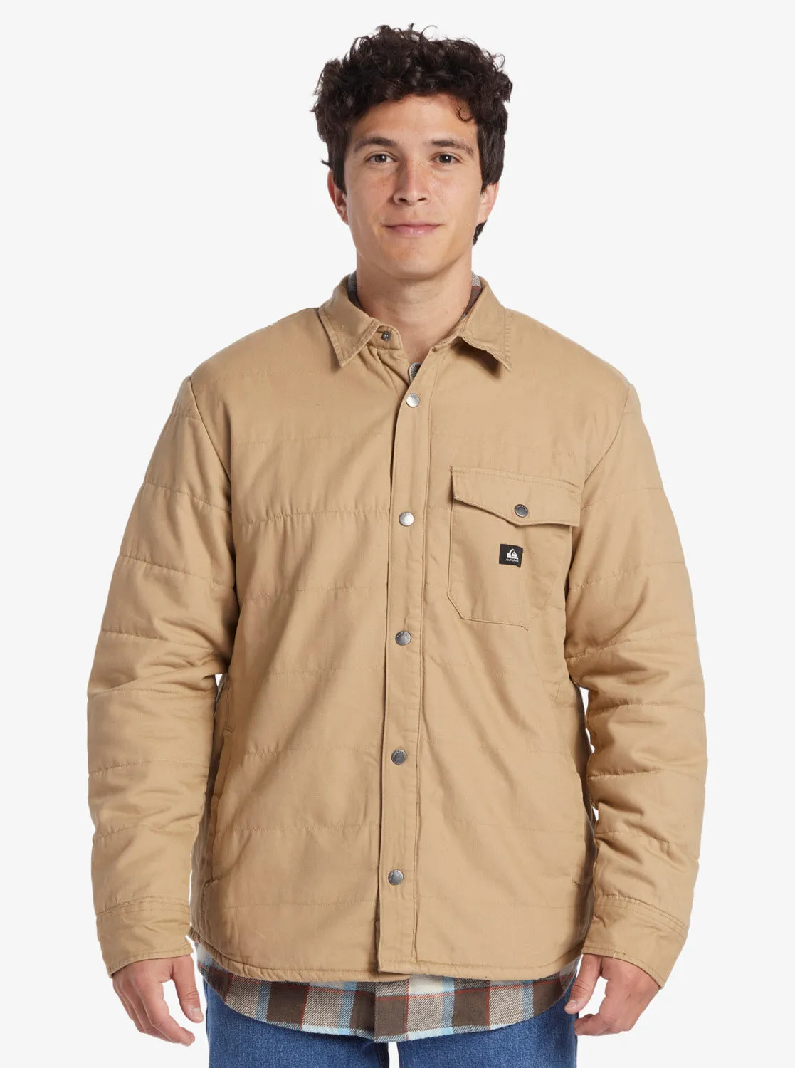 Downrail Upd Canvas Jacket - Plage