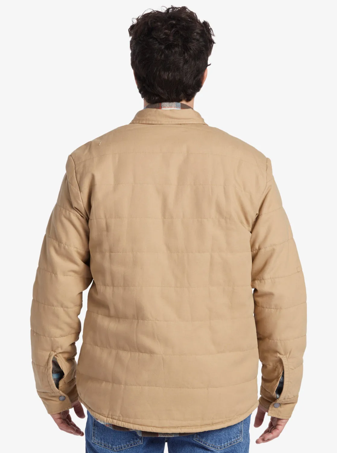 Downrail Upd Canvas Jacket - Plage