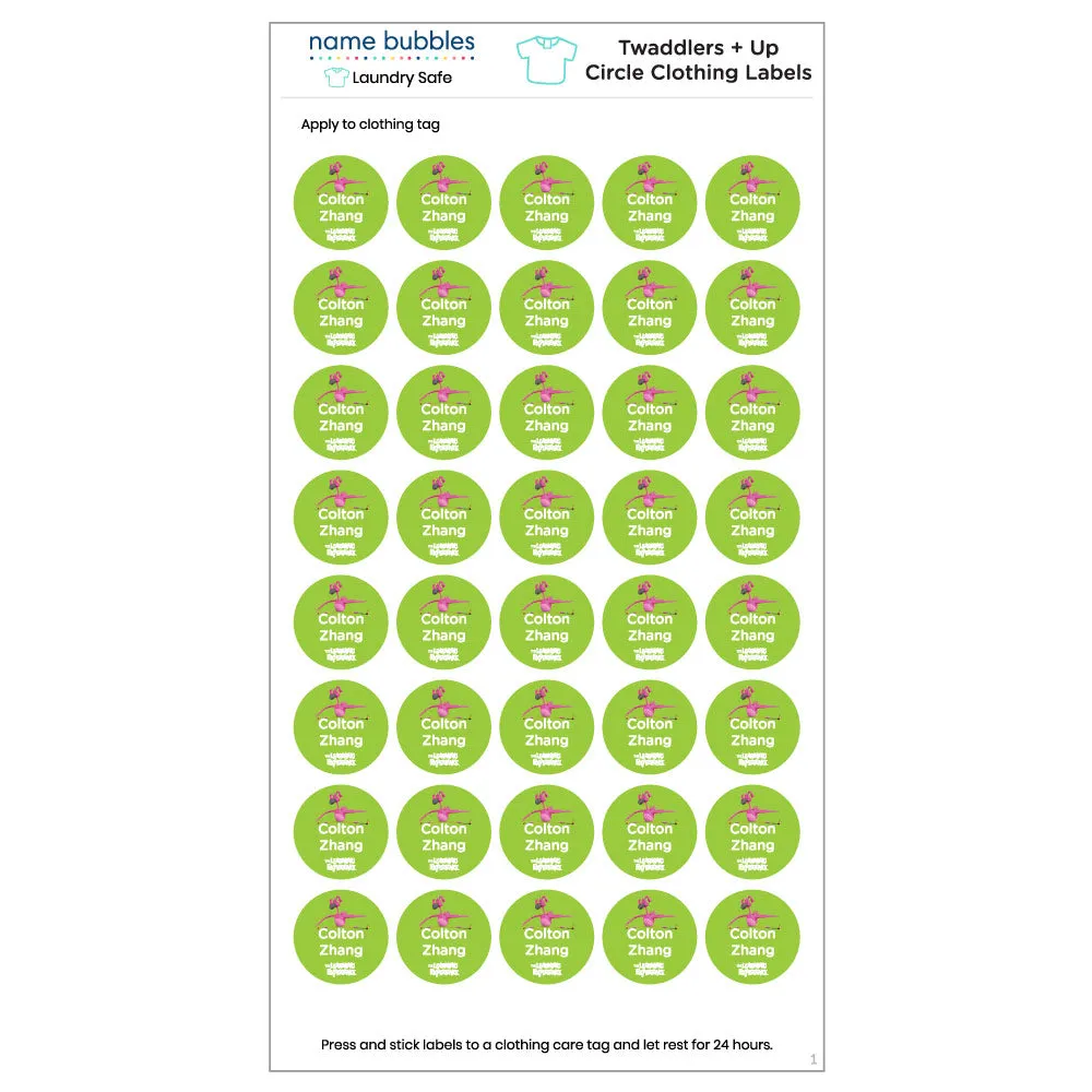 Flexi Twaddlers   Up Circle Clothing Labels