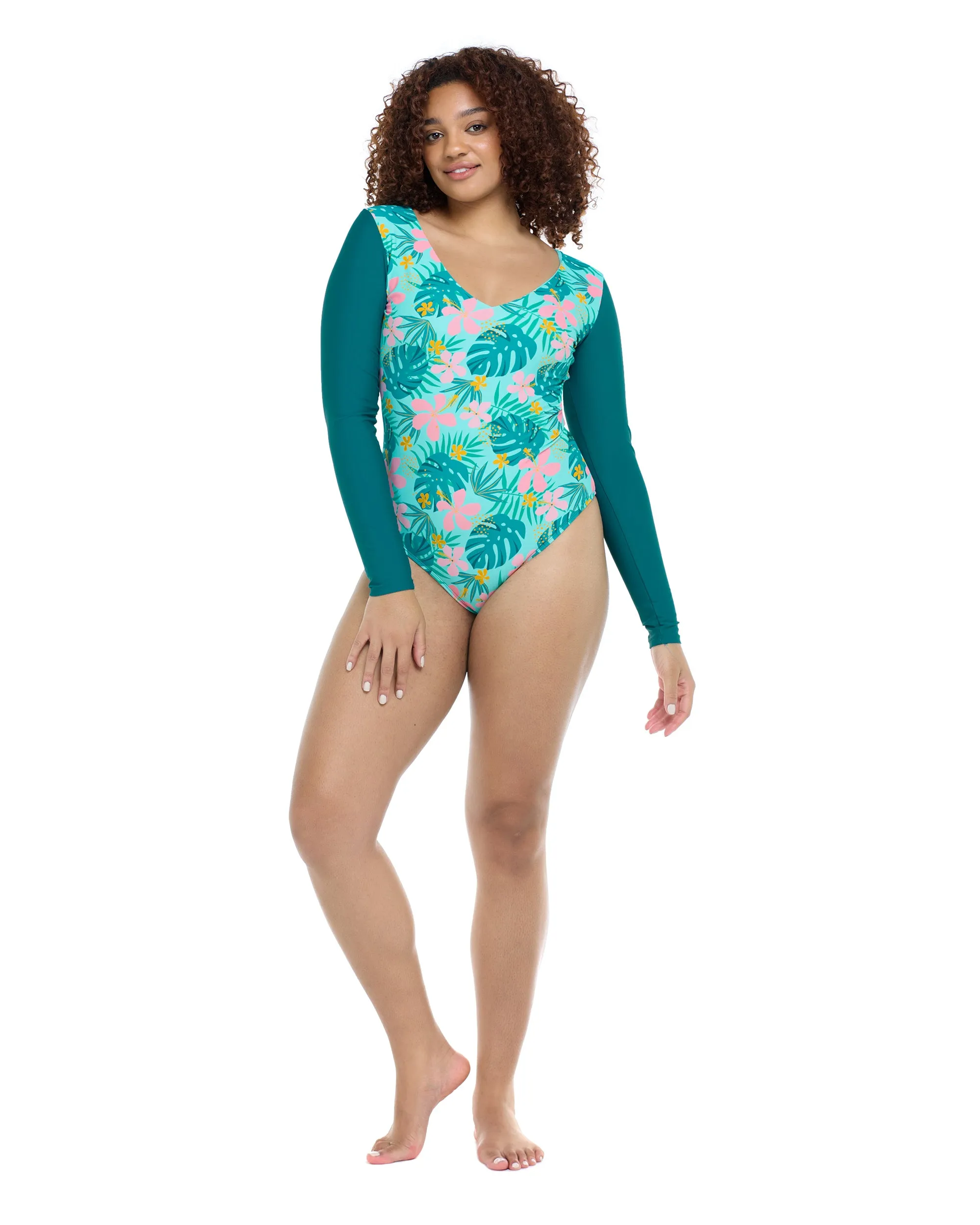 Flor Nove Chloe One-Piece Swimsuit - Flor Nove / Sea Mist