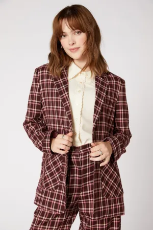 Gina Check Blazer