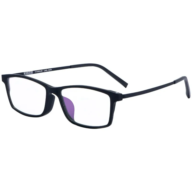 Handoer Men's Semi Rim Square Tr 90 Eyeglasses 2099