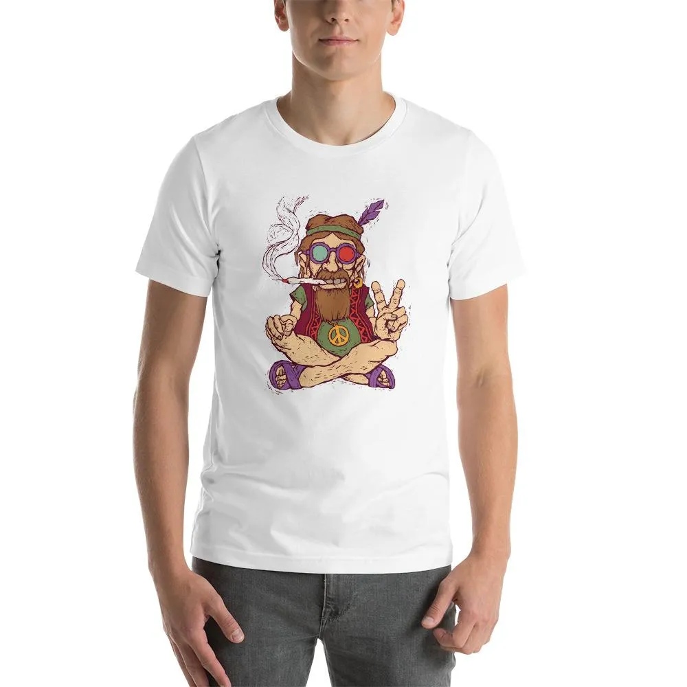 Hipster Baba Round Neck T-shirts