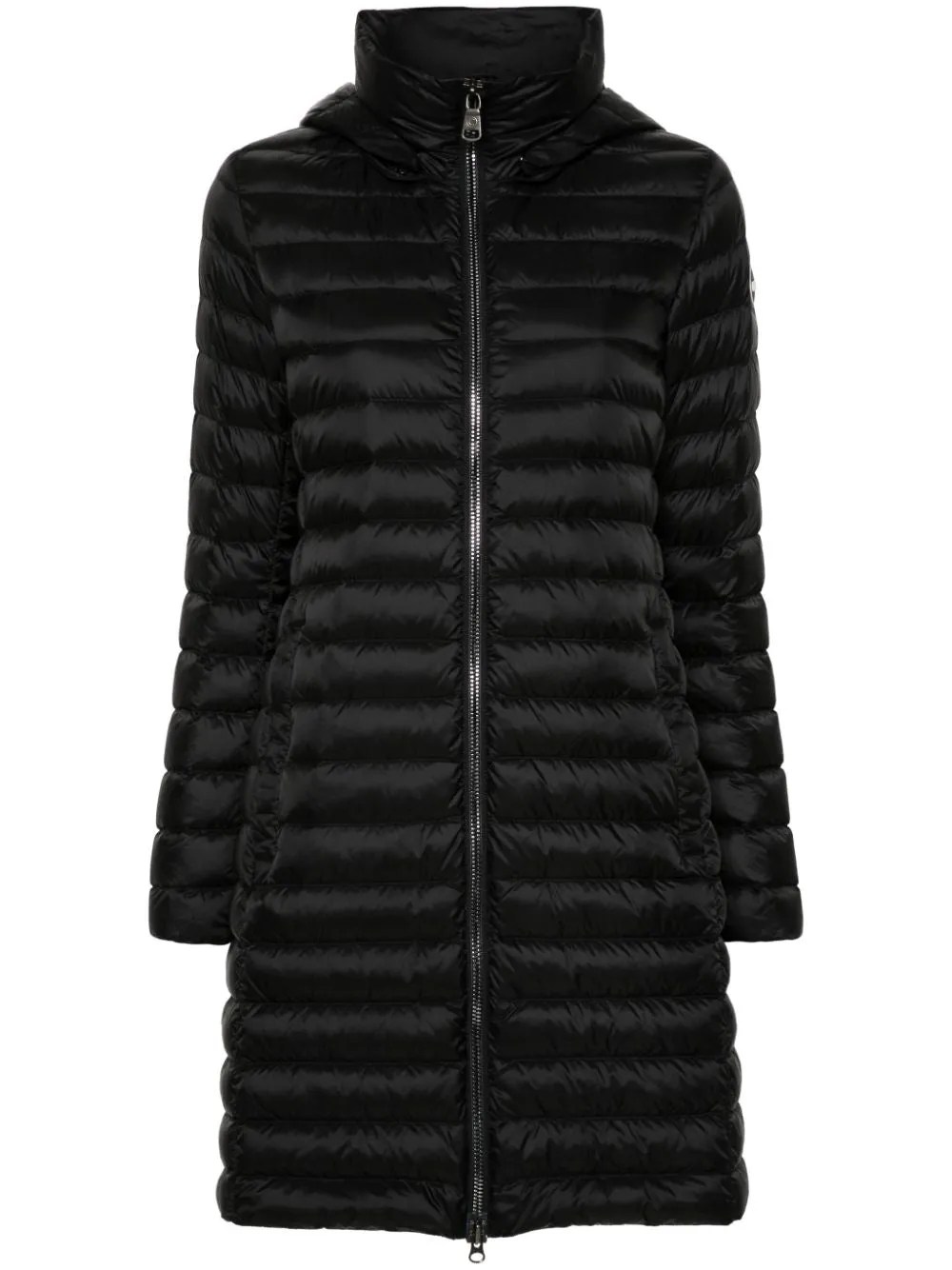 hooded down coat