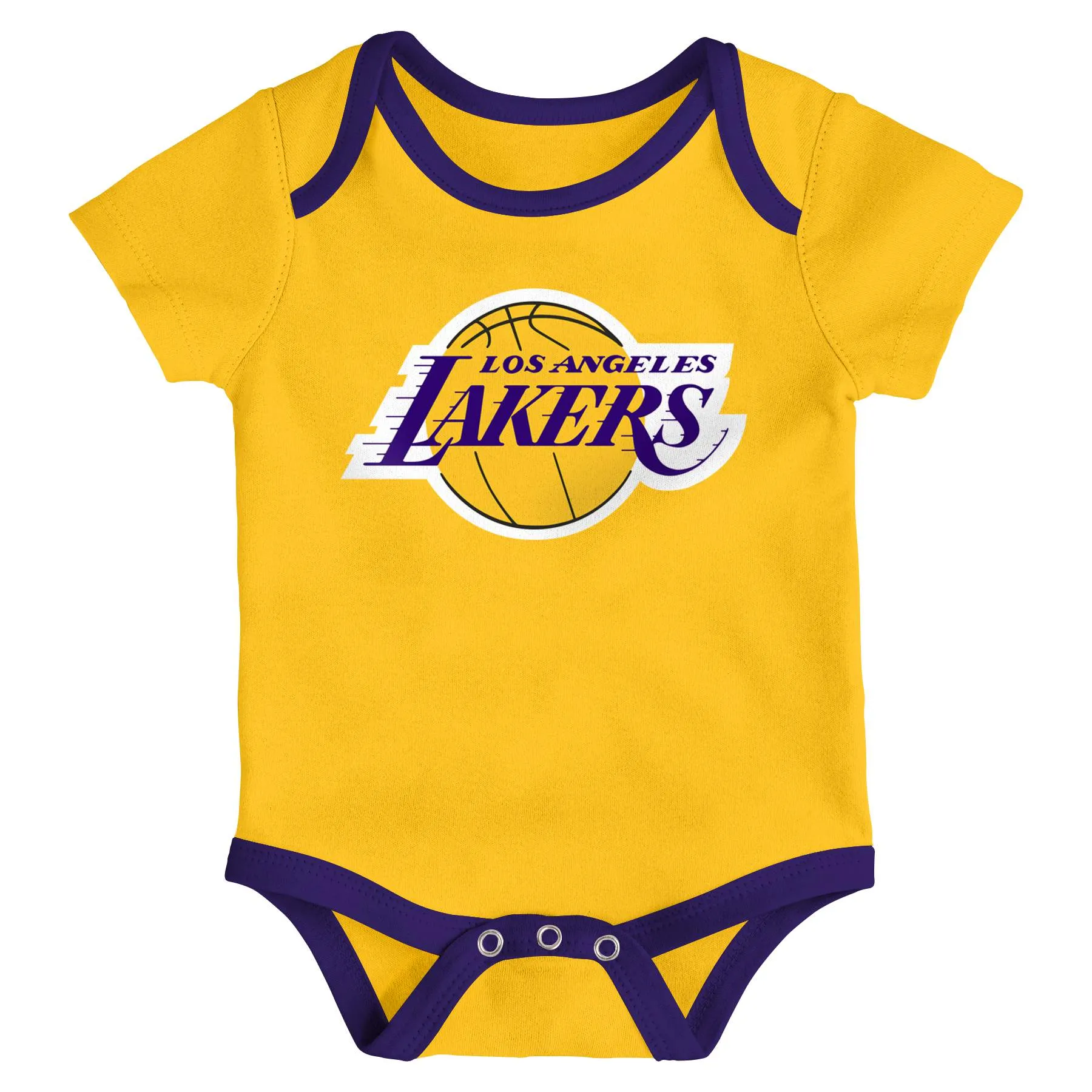 Lakers Trifecta 3 Pack Bodysuit Set