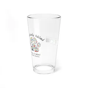 Pawsitively Oakland Glass, 16oz