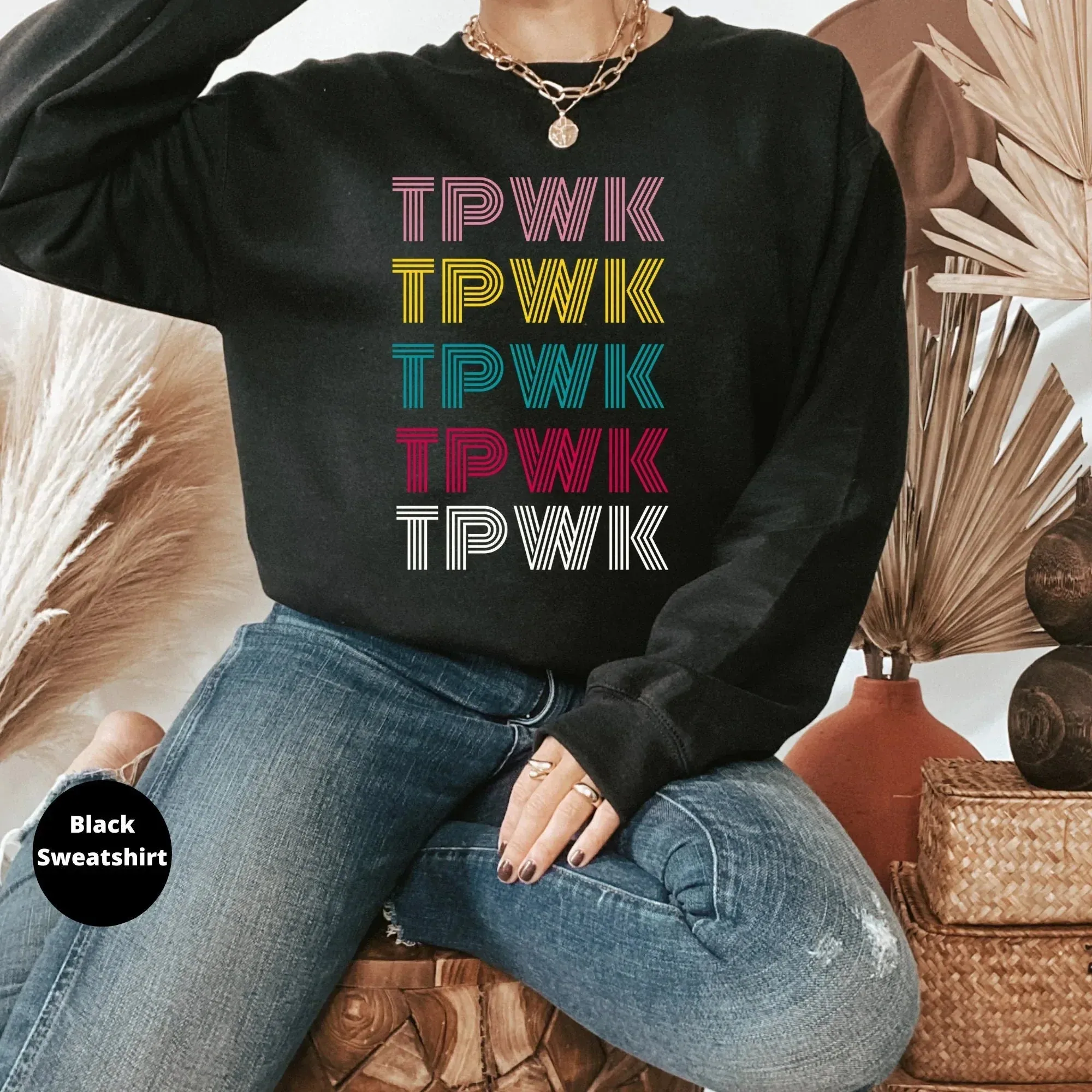 Retro TPWK Shirt, Treat People With Kindness, Harry Styles Shirt, Fine Line Shirt, Kindness Sweatshirt for Women, One Direction Hoodie