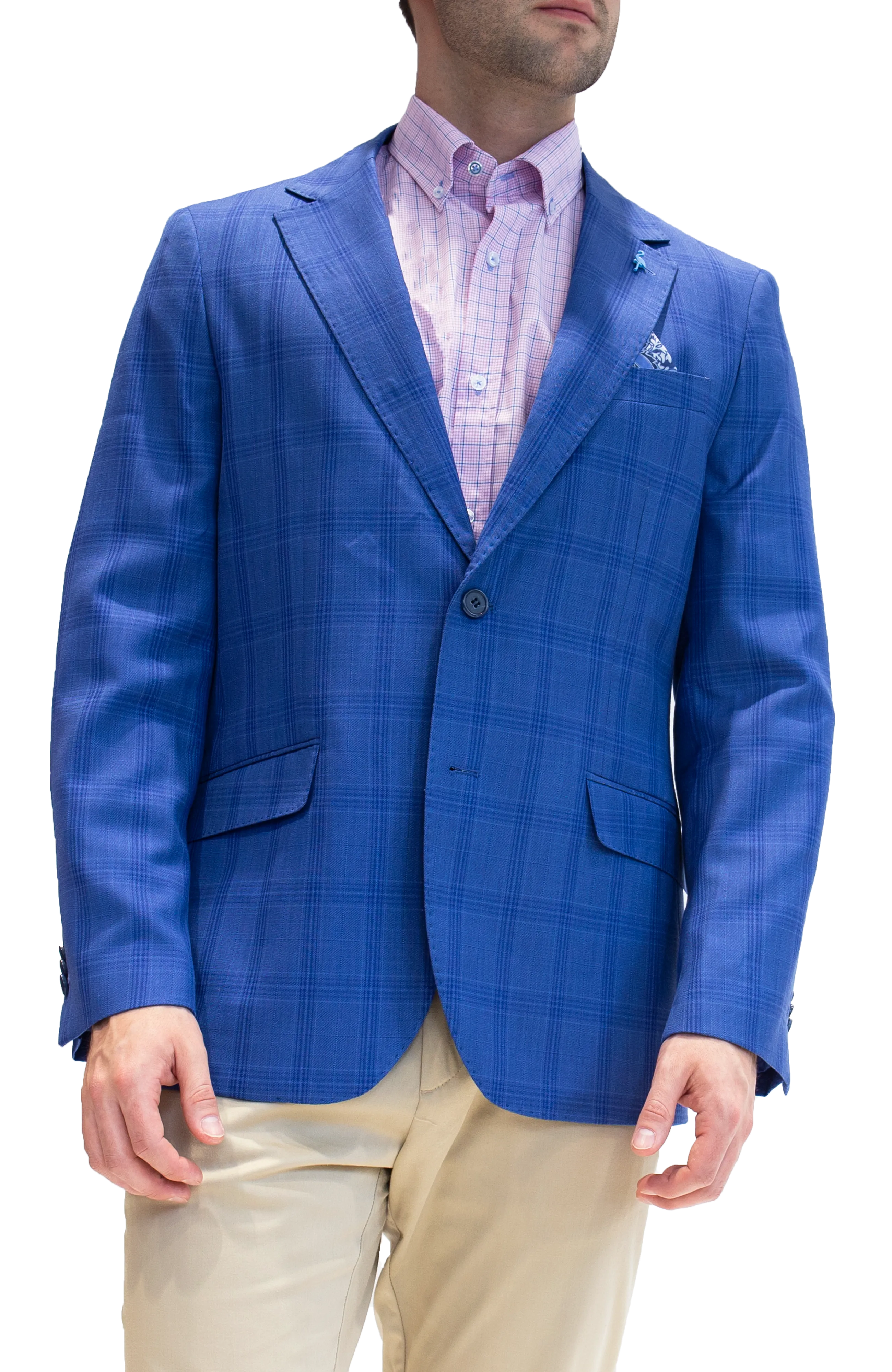 Royal Shadow Plaid Sport Coat