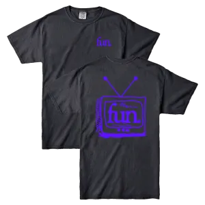 TV Black T-Shirt