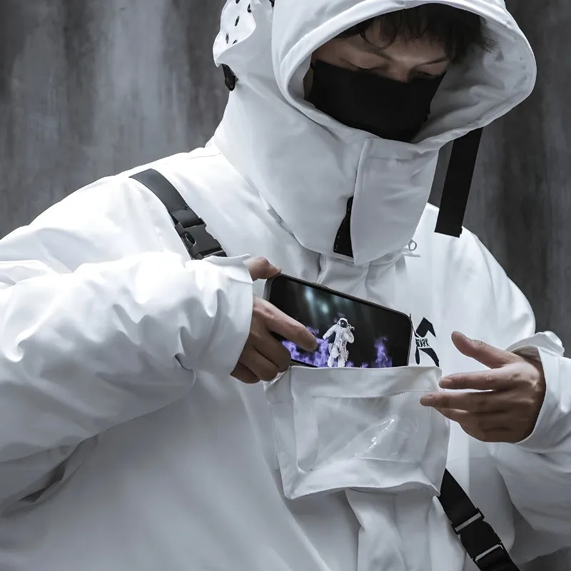 White Techwear Jacket