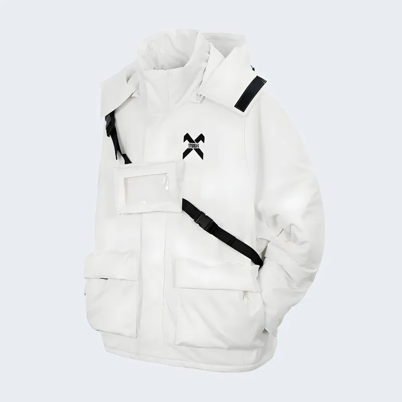 White Techwear Jacket