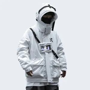 White Techwear Jacket