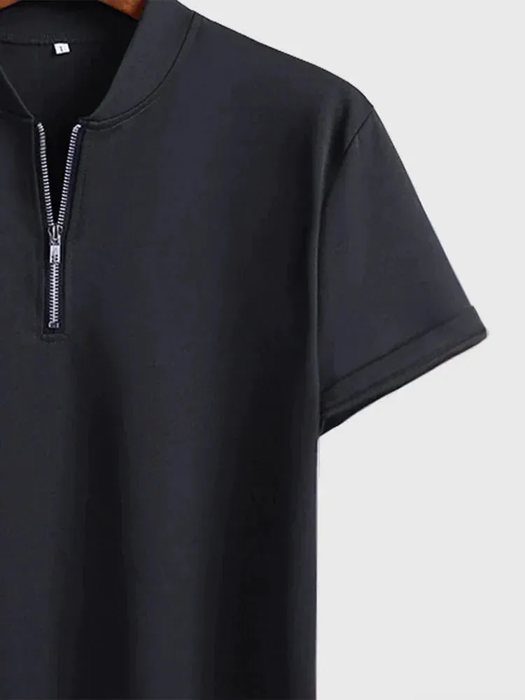 Zip Casual T-Shirt