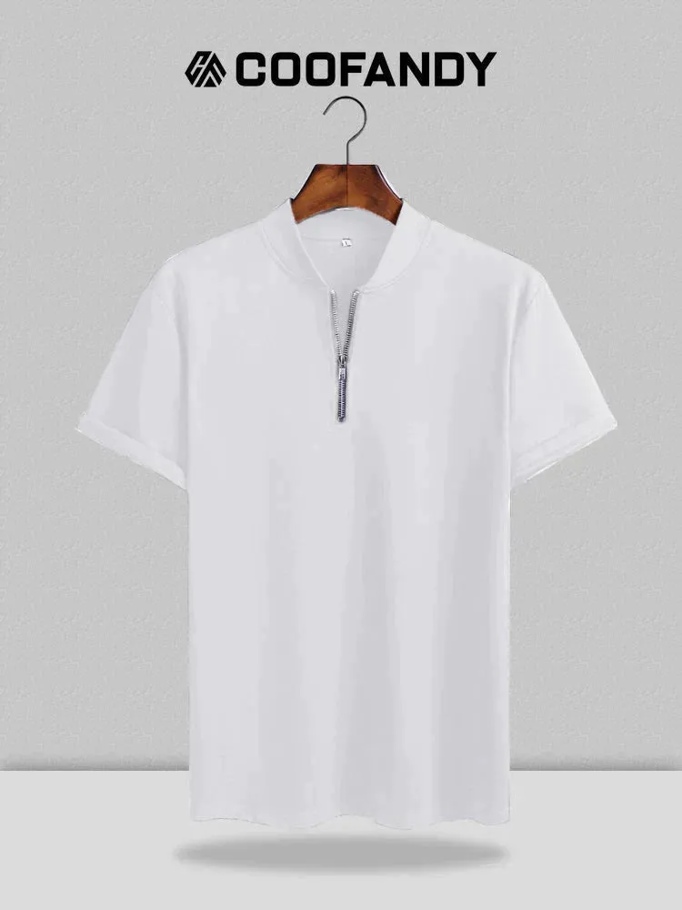 Zip Casual T-Shirt